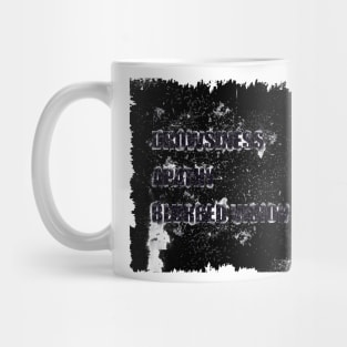 Drowsiness, apathy, blurred vision Mug